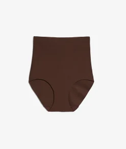 Etam High Waist Bikini Brief - Strong Support CHOCOLATE Cheap