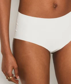 Etam High Waist Microfiber Bikini ECRU Store