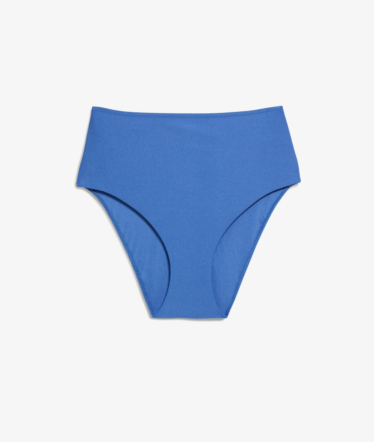 Etam High-Waist Bikini Brief with Ring Detail Bikini Bottom BLUE Flash Sale