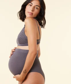 Etam High-Waist Maternity Brief KHAKI Shop