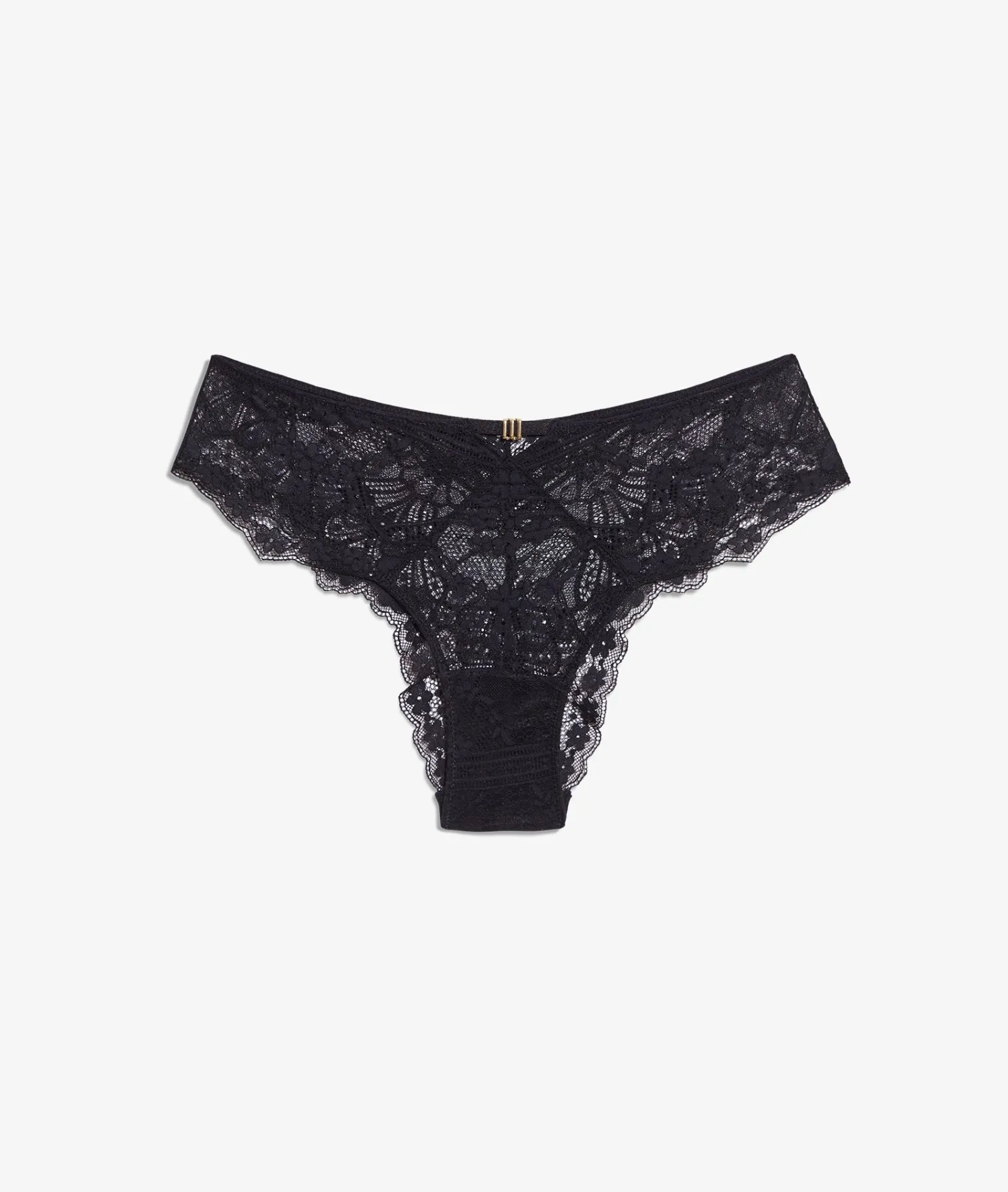Etam Hipster en dentelle détails bijoux NOIR Hot