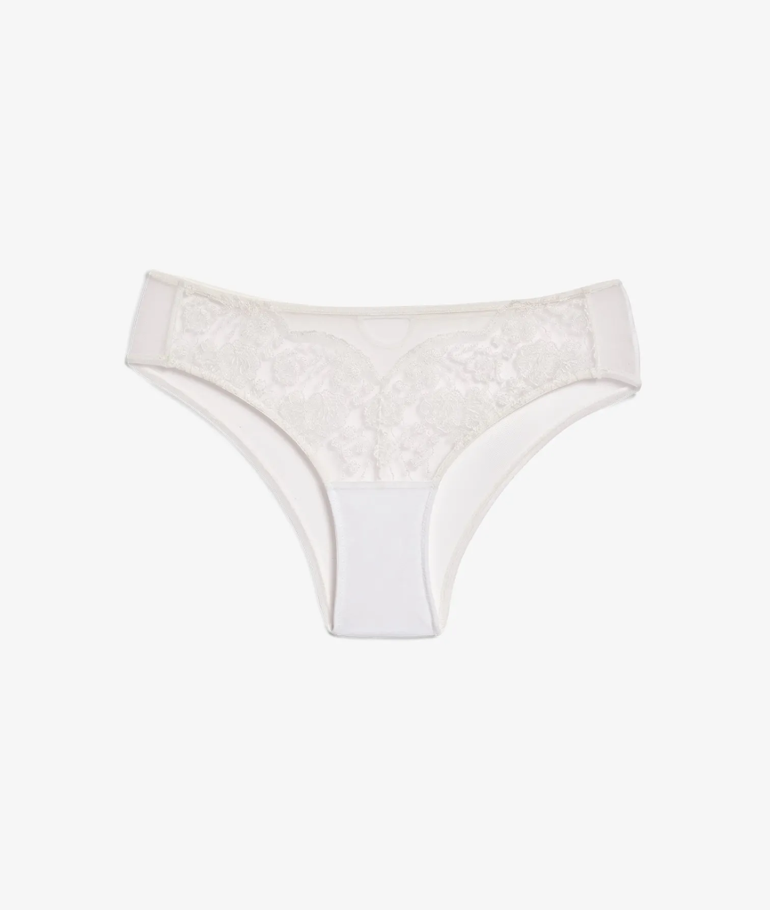 Etam Hipster en tulle brodé ECRU Fashion