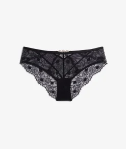 Etam Hipster in Tulle and Lace BLACK Outlet