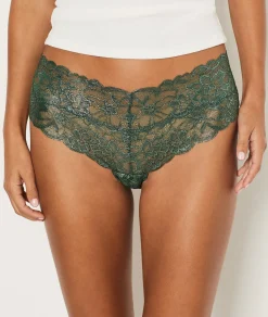 Etam Hipster V-shape en dentelle irisée VERTSAPIN Fashion