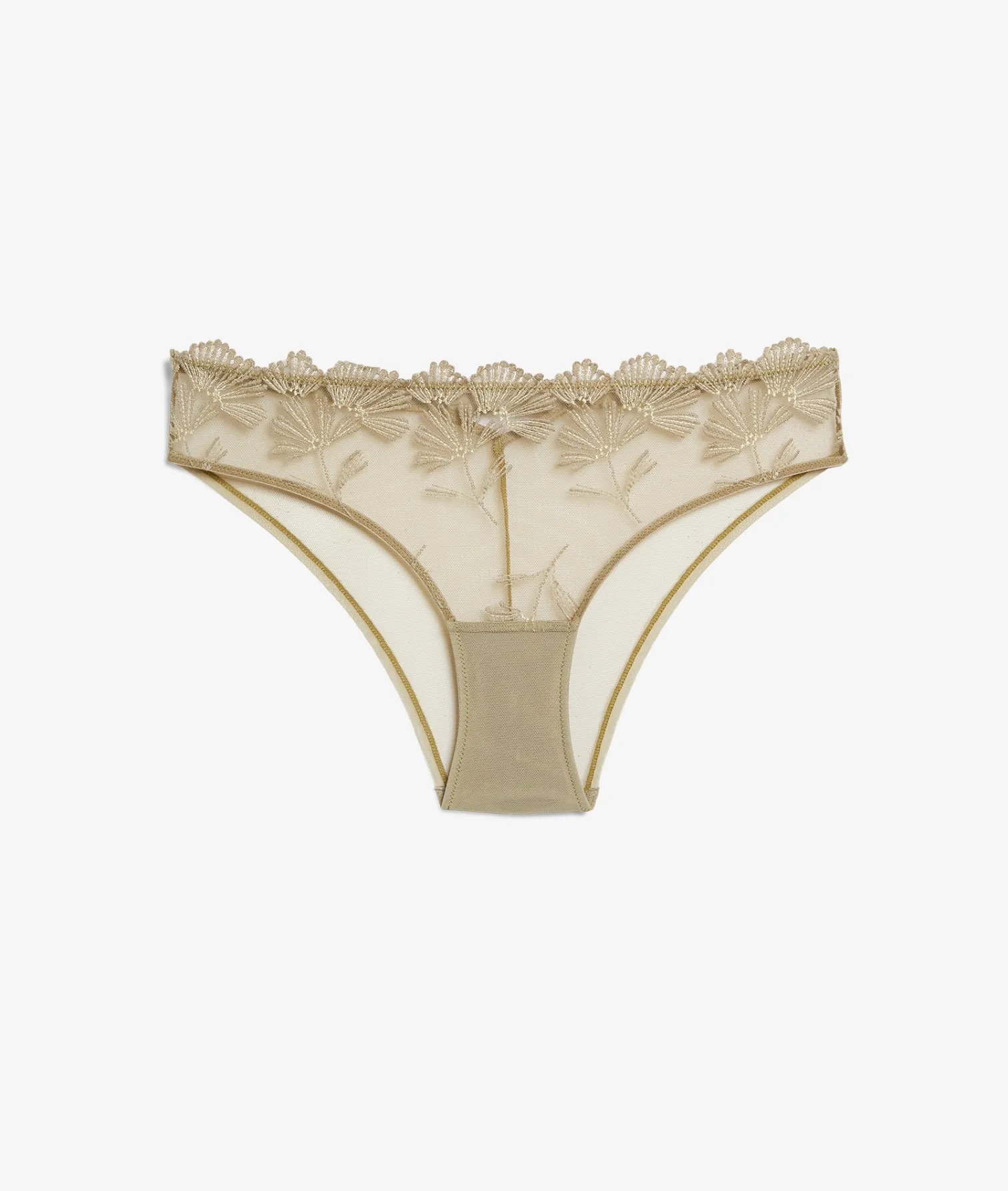 Etam Iridescent Tulle Hipster KHAKI Online