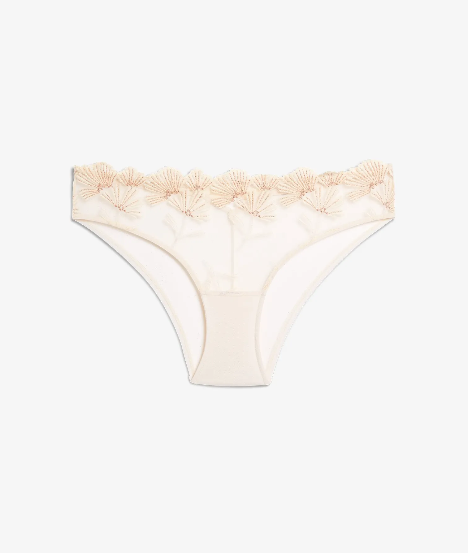 Etam Iridescent Tulle Hipster PEARL Fashion
