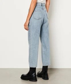 Etam Jean coupe droite avec clous BLEUROYAL Clearance
