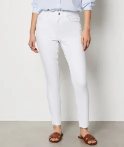 Etam Jean coupe skinny BLANC Shop