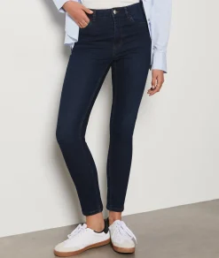 Etam Jean coupe skinny BLEUNUIT Flash Sale