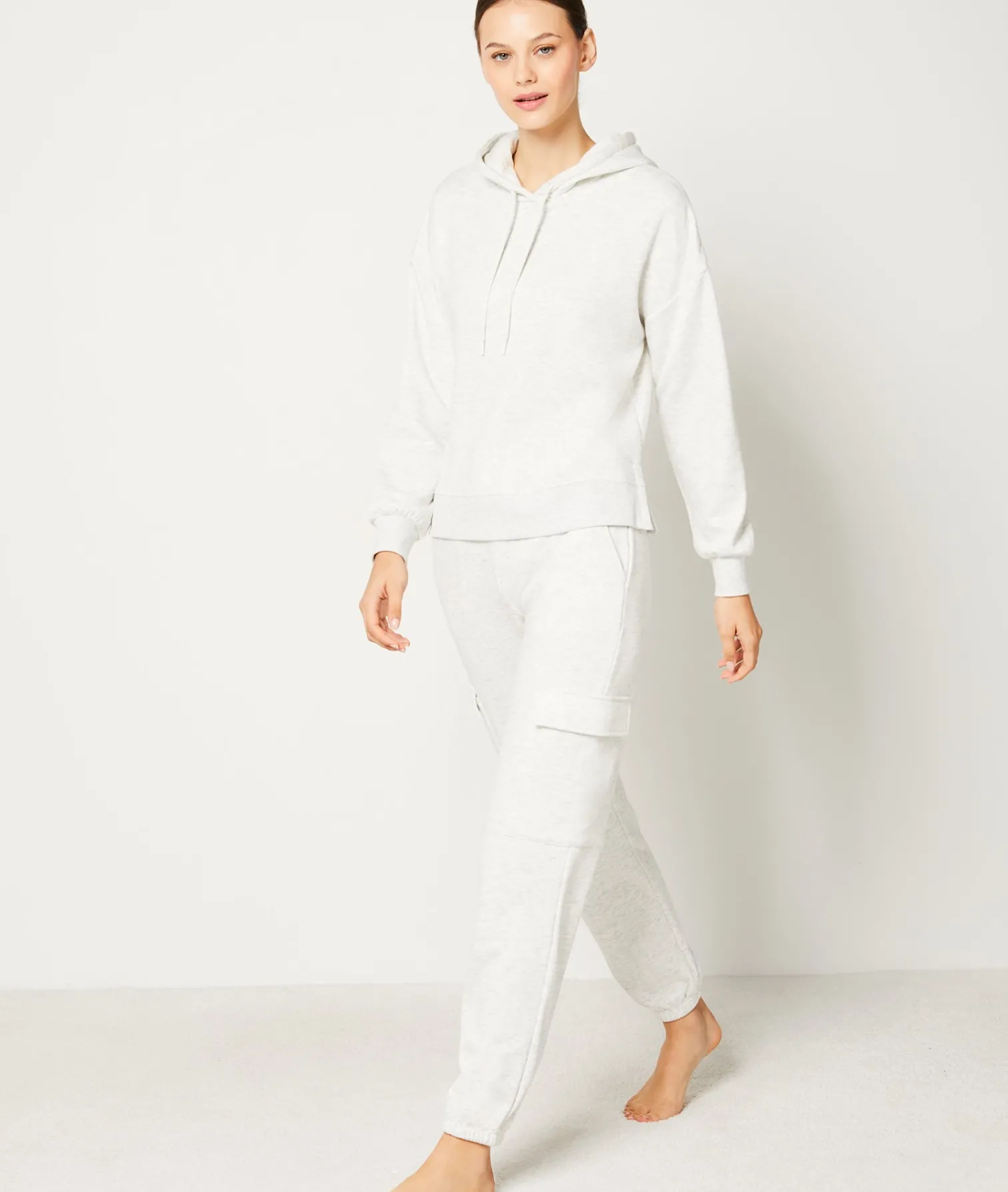 Etam Jogger Pyjama Bottoms GREY Sale
