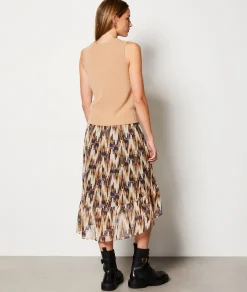 Etam Jupe longue à motifs IMPFDTAUPE Cheap