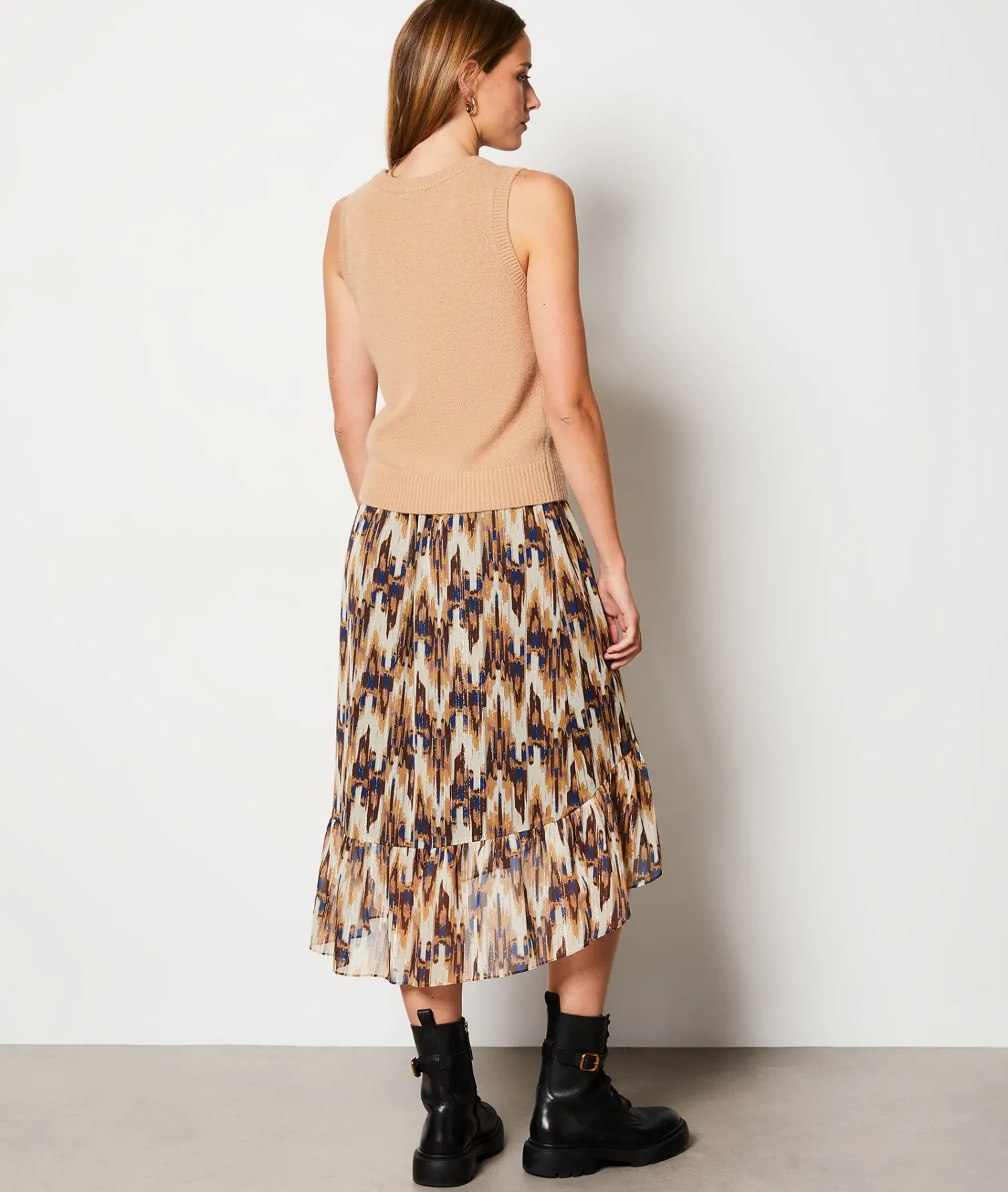 Etam Jupe longue à motifs IMPFDTAUPE Cheap