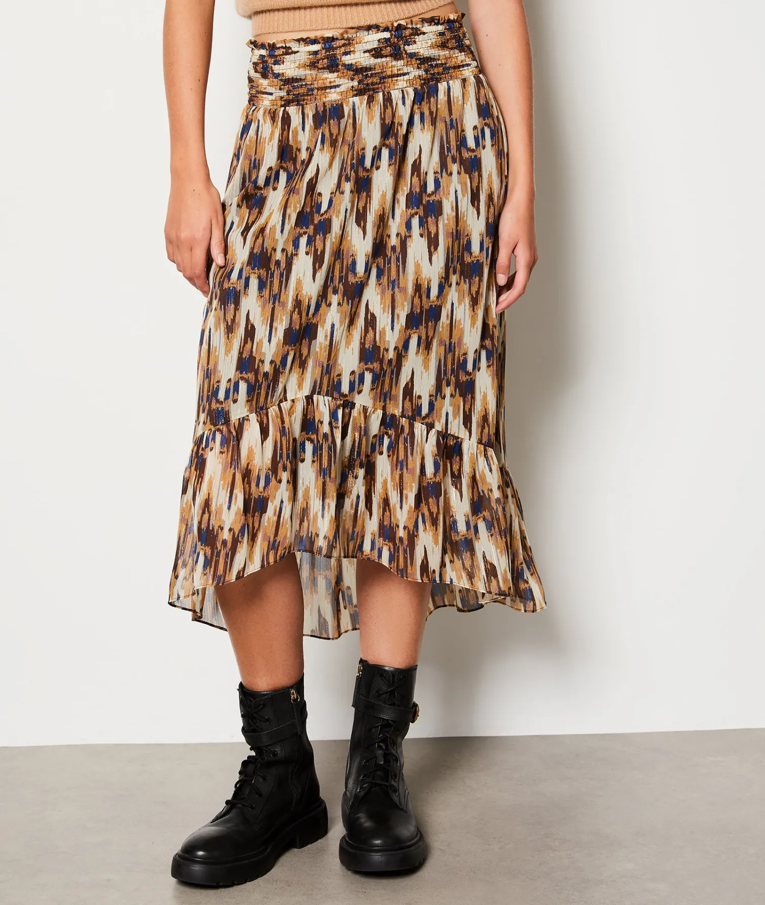 Etam Jupe longue à motifs IMPFDTAUPE Cheap