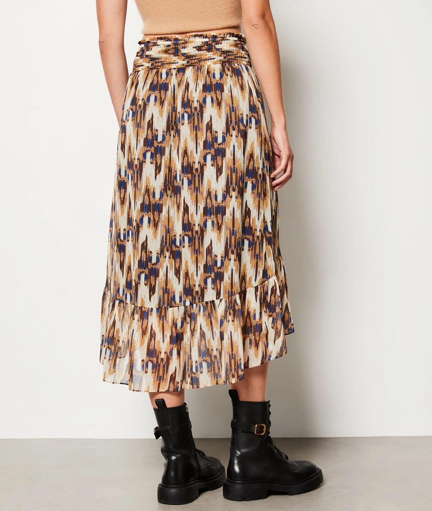 Etam Jupe longue à motifs IMPFDTAUPE Cheap