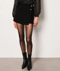 Etam Jupe-short Noir Cheap