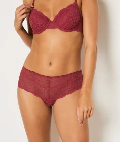Etam Lace Boyshort GARNETBORDEAUX Fashion