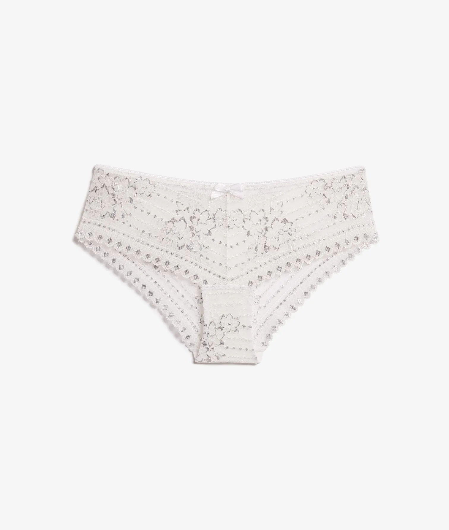 Etam Lace Boyshort WHITE Cheap