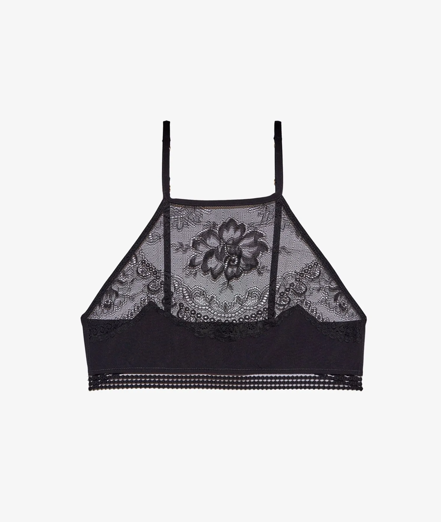 Etam Lace Bralette BLACK Discount