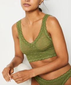 Etam Lace Bralette KHAKI Shop
