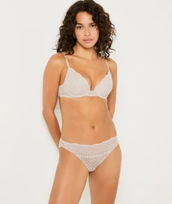 Etam Lace Brief TAUPE Sale