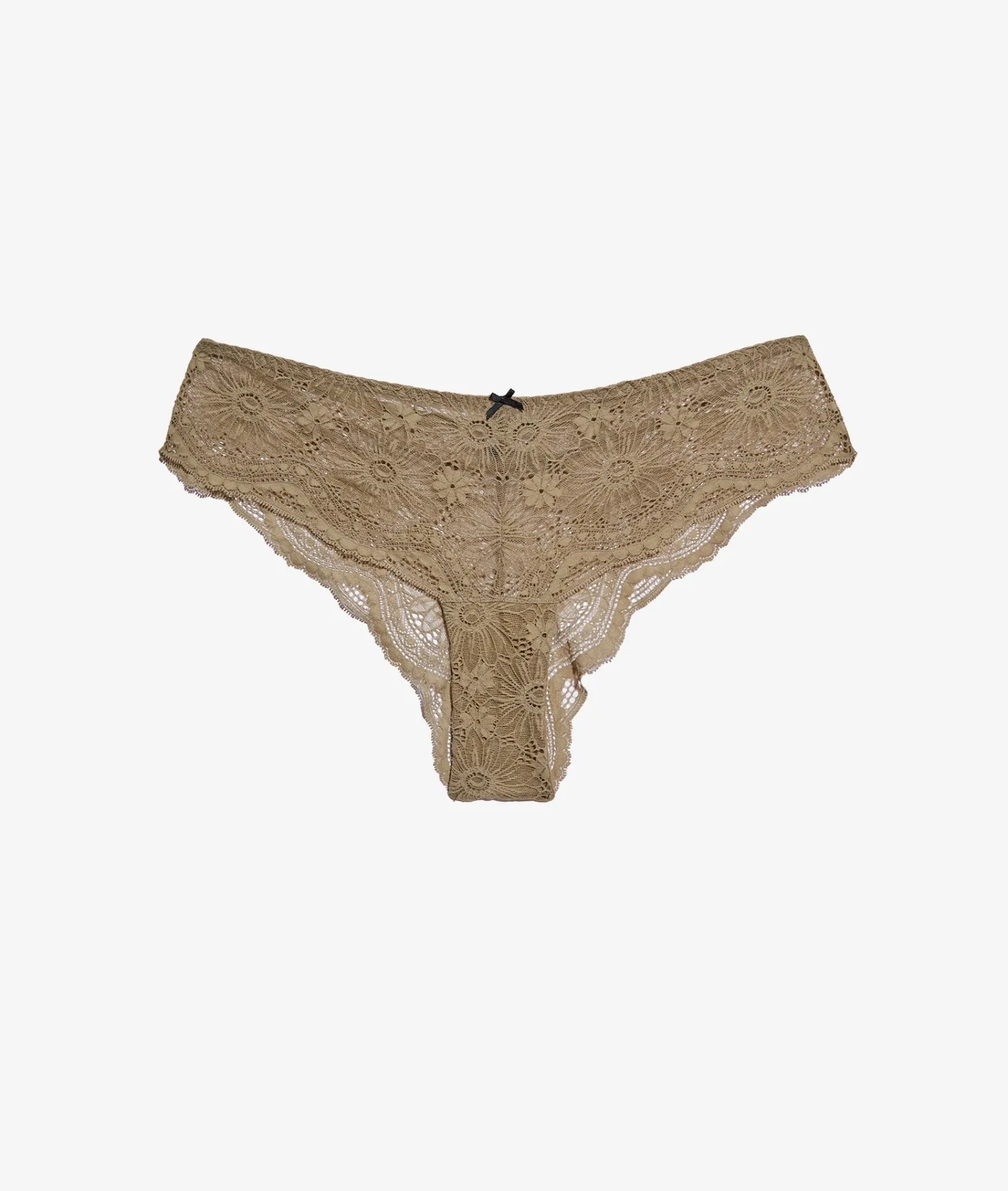 Etam Lace Hipster KHAKI Hot