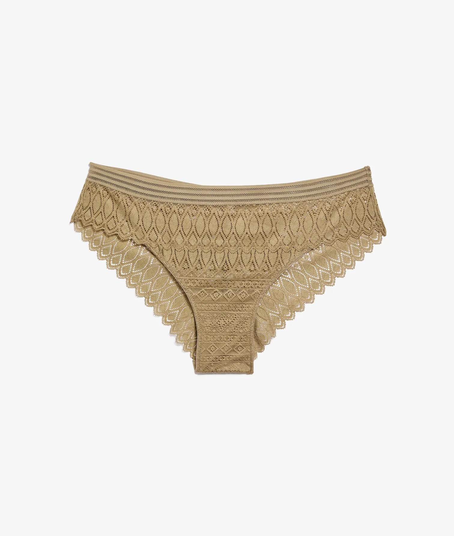 Etam Lace Hipster KHAKI Cheap