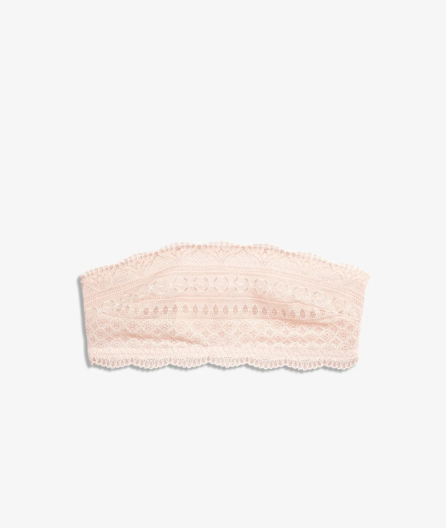 Etam Lace Strapless Bra ROSEPOUDRE Online