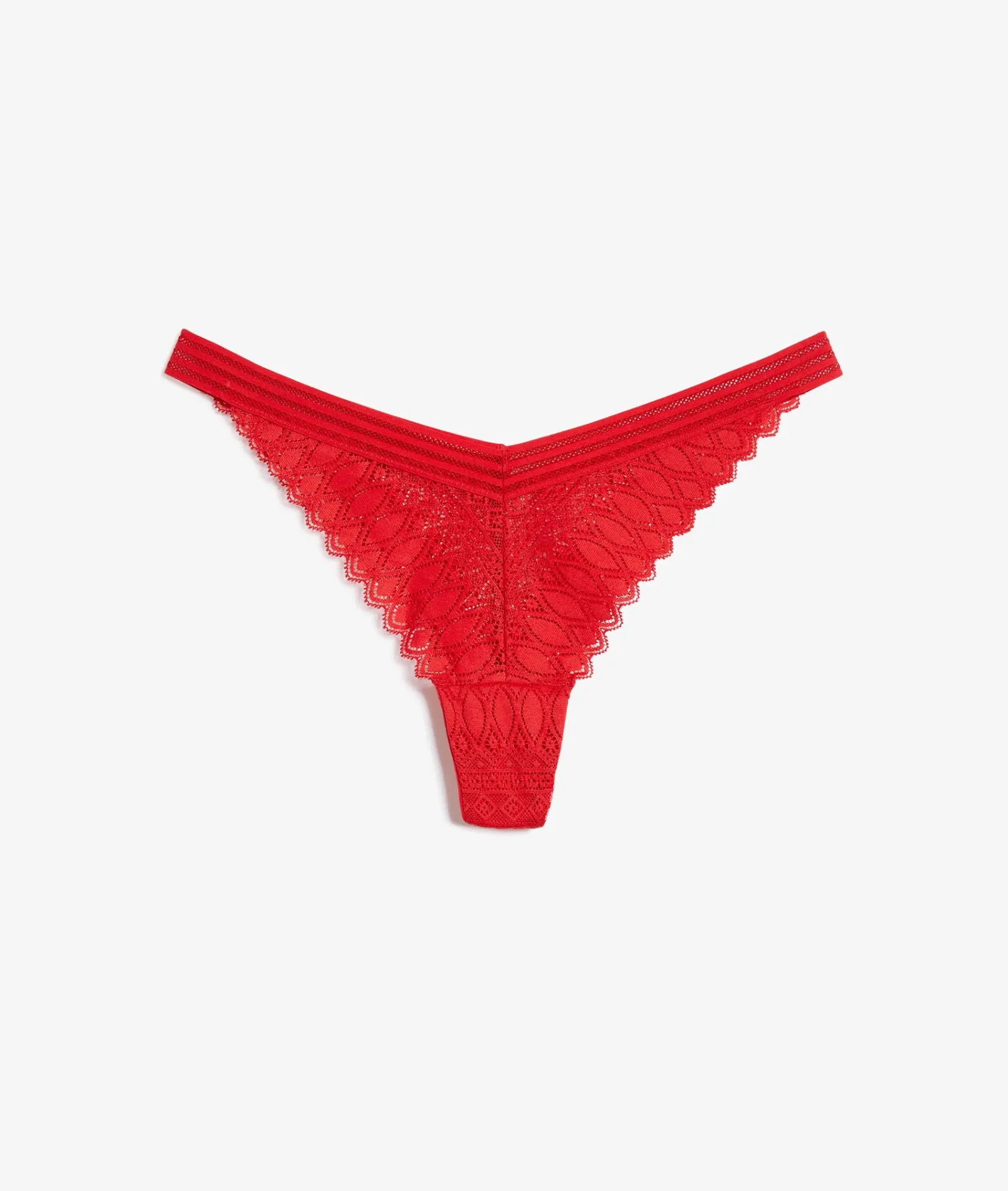 Etam Lace Tanga RED Best