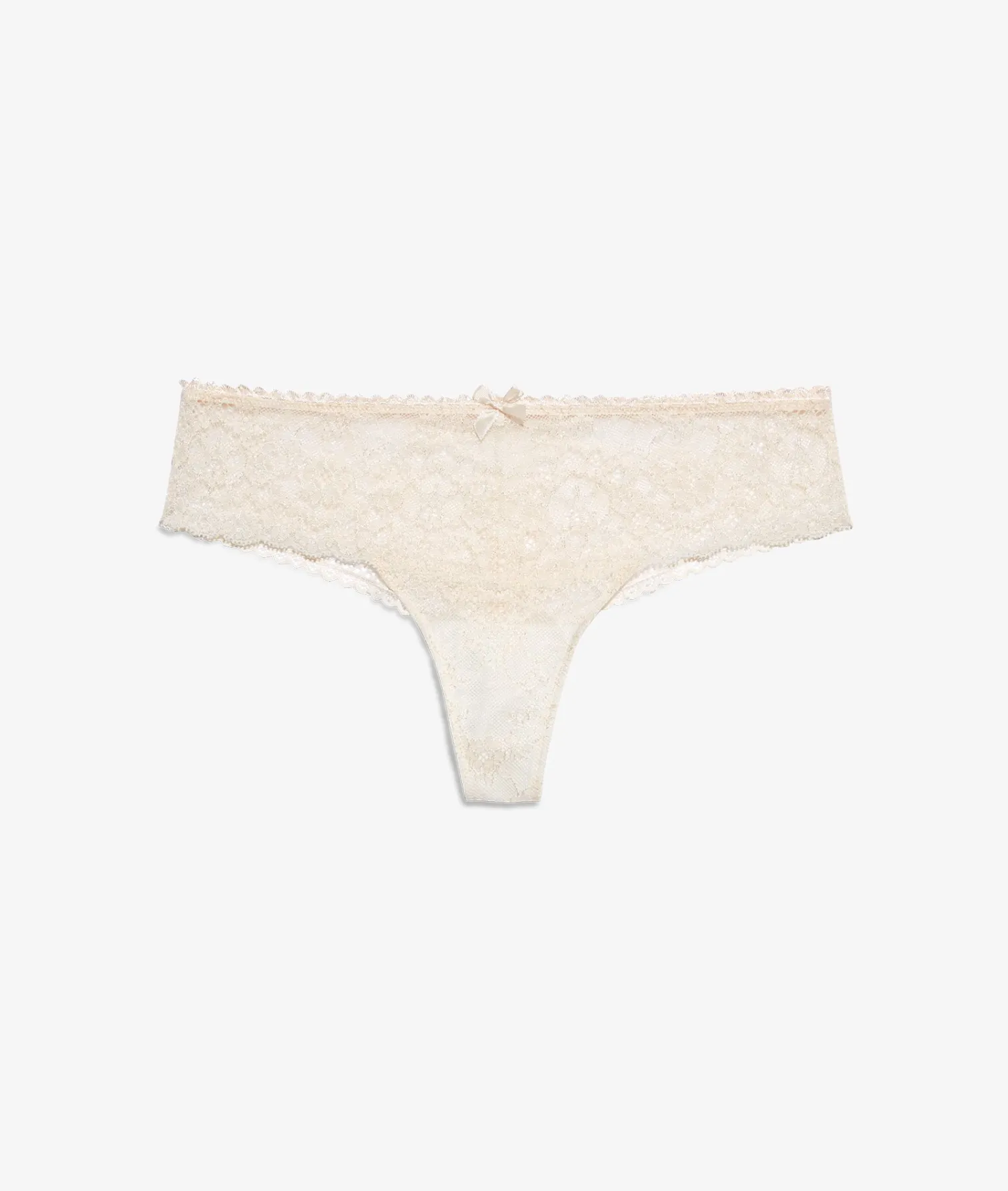 Etam Lace Tanga ECRU Best