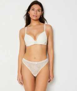 Etam Lace Tanga ECRU Store