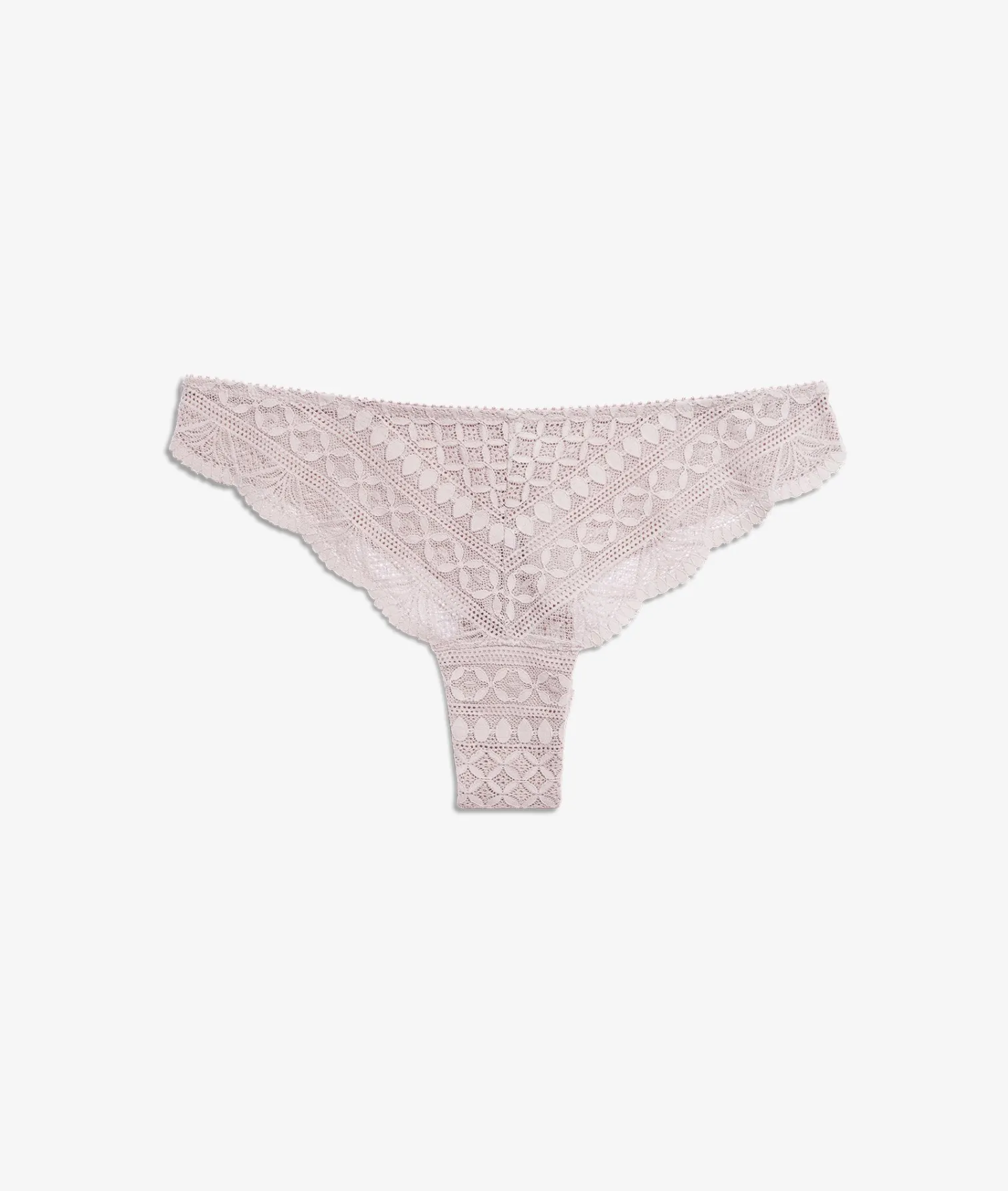 Etam Lace Tanga TAUPE Fashion