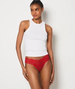 Etam Lace Tanga ROUGE Store