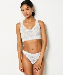 Etam Lace Tanga ECRU Fashion