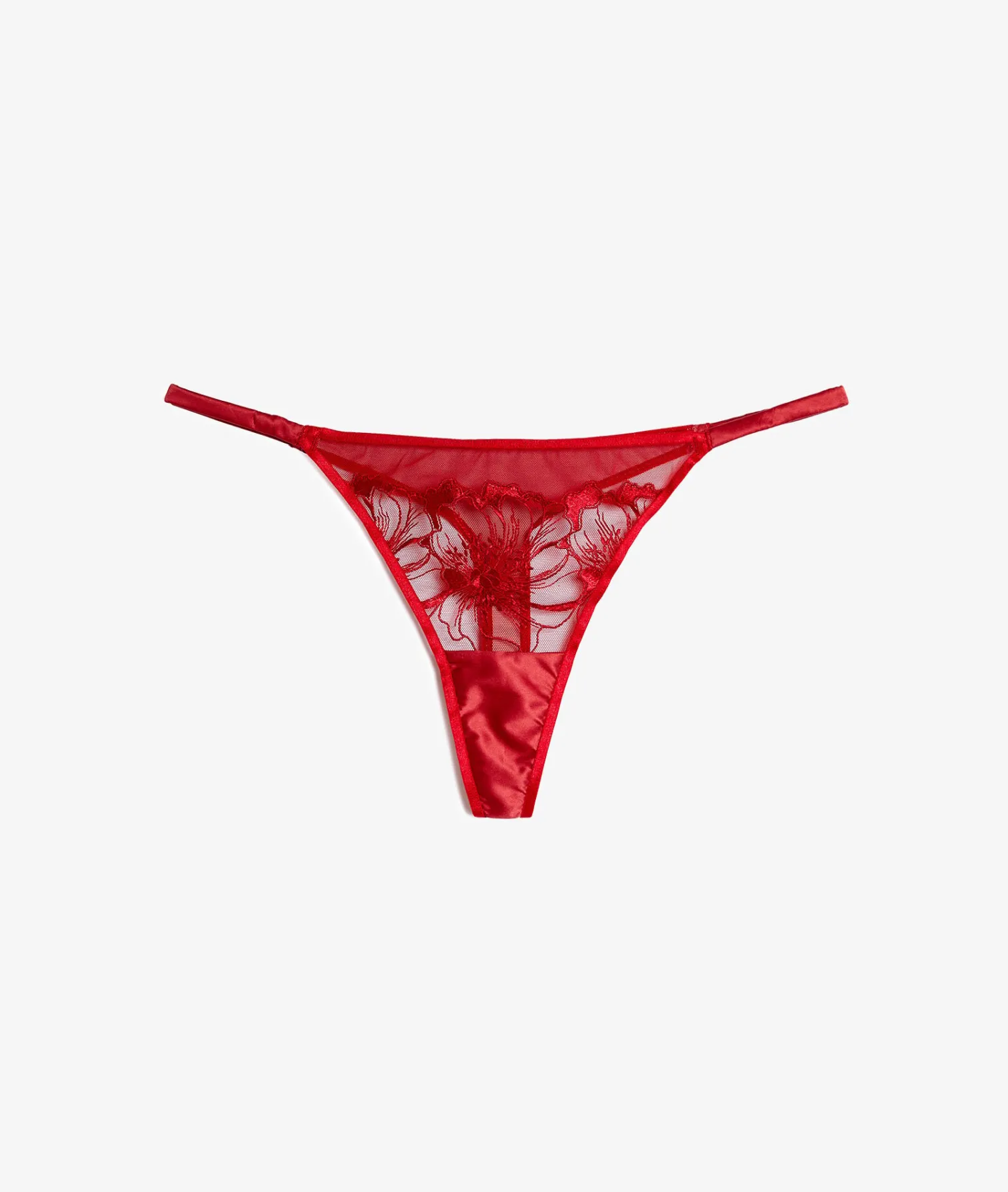 Etam Lace Thong RED Shop
