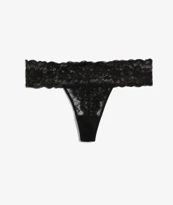 Etam Lace Thong NOIR Fashion