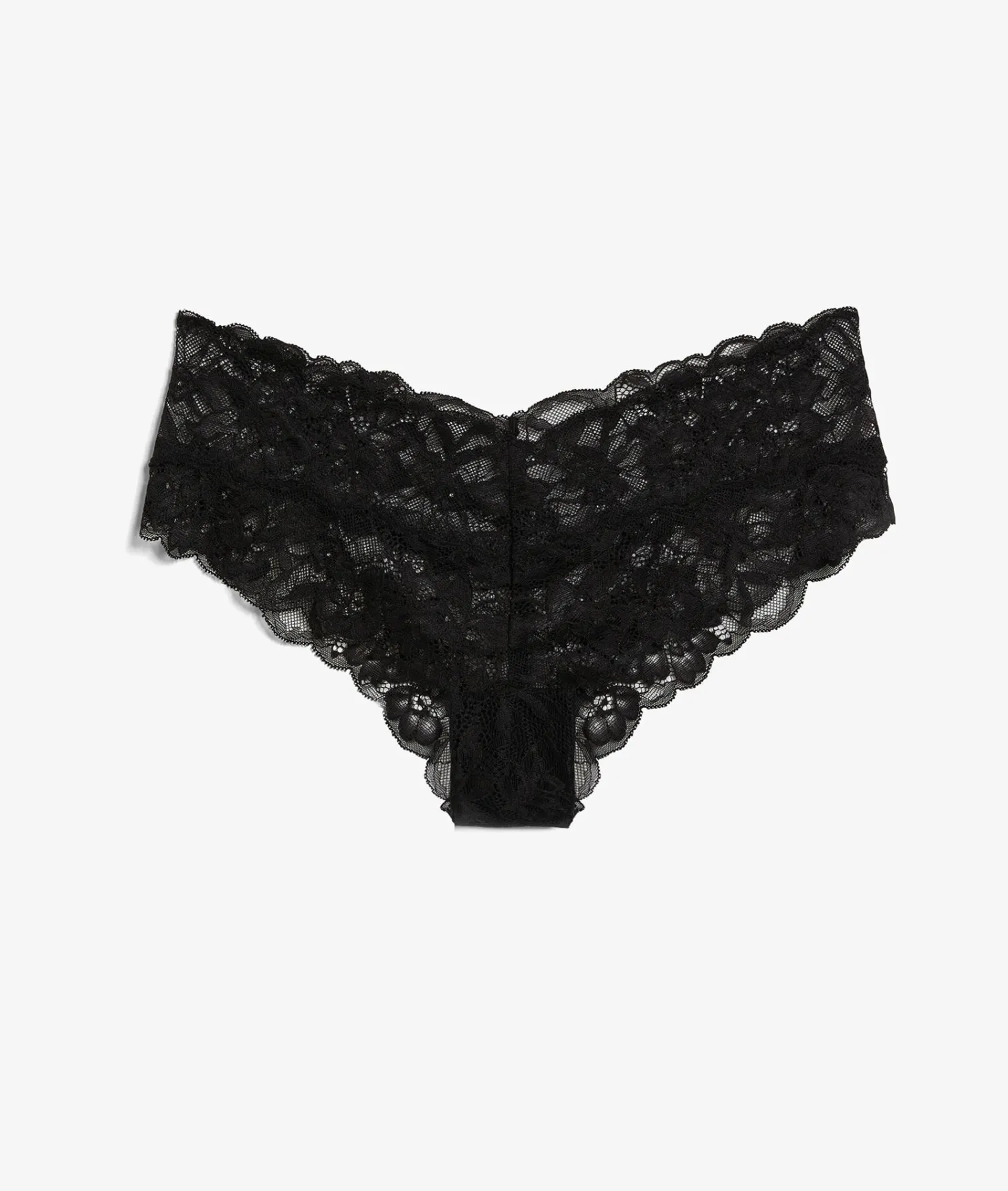 Etam Lace V-Shape Hipster NOIR Outlet