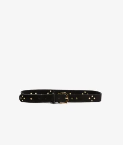 Etam Leather Belt black Cheap
