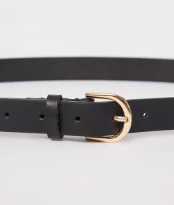 Etam Leather Belt RED Fashion
