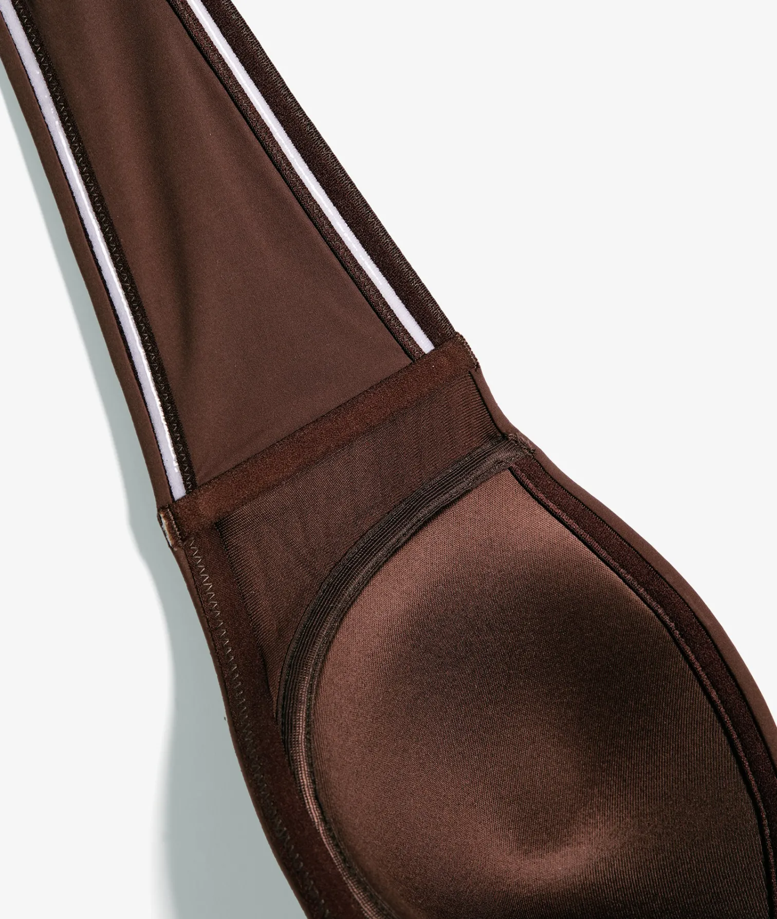 Etam Lightly Lined Bra with Removable Straps, C-E cup CHOCOLAT Flash Sale