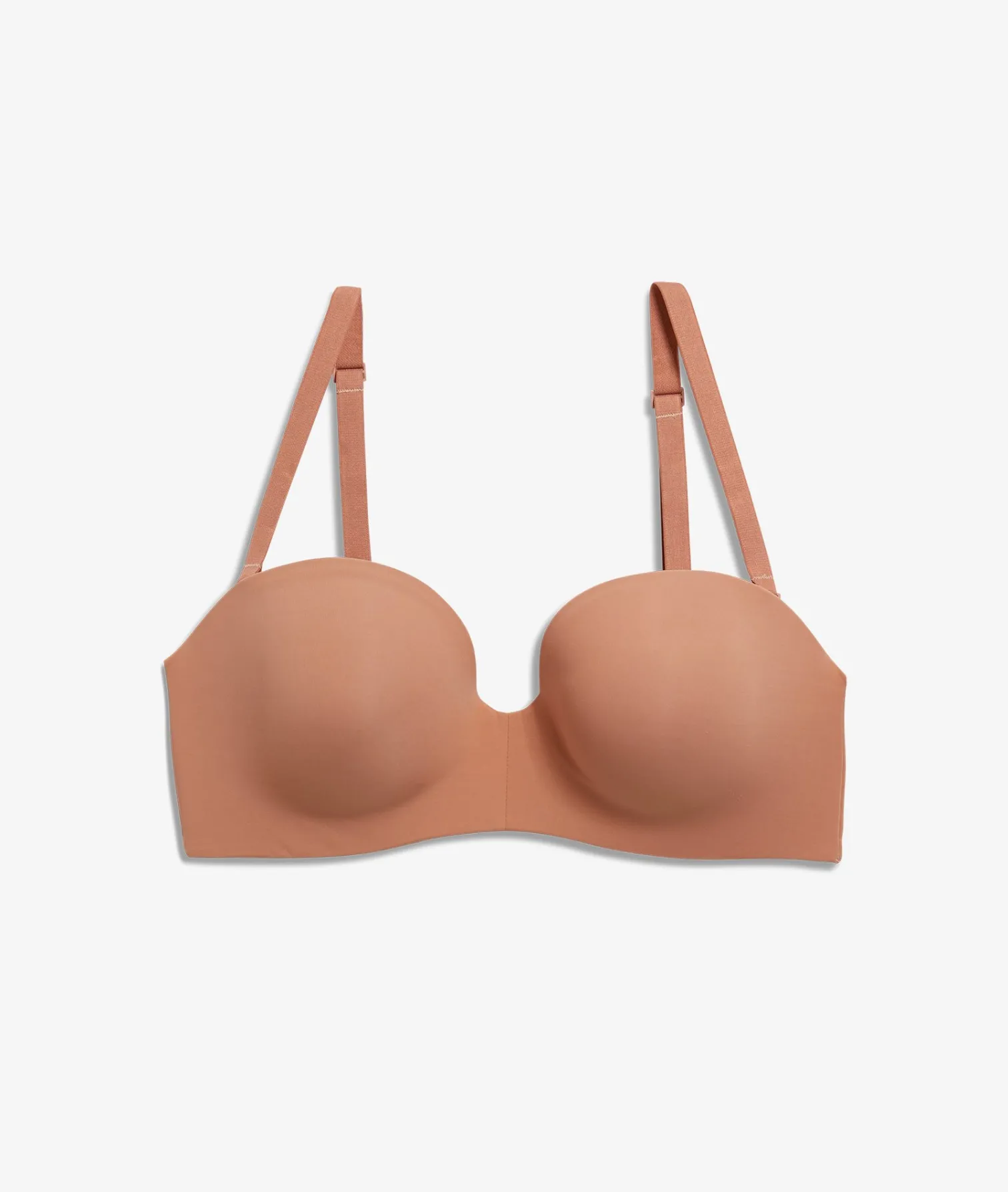 Etam Lightly Lined Bra With Removable Straps, C-Cup BLUSH Online
