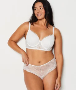 Etam Lightly Lined Spacer Bra ECRU Best