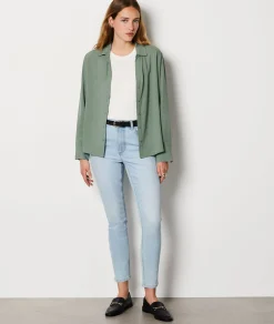 Etam Long-sleeved shirt KHAKI Store