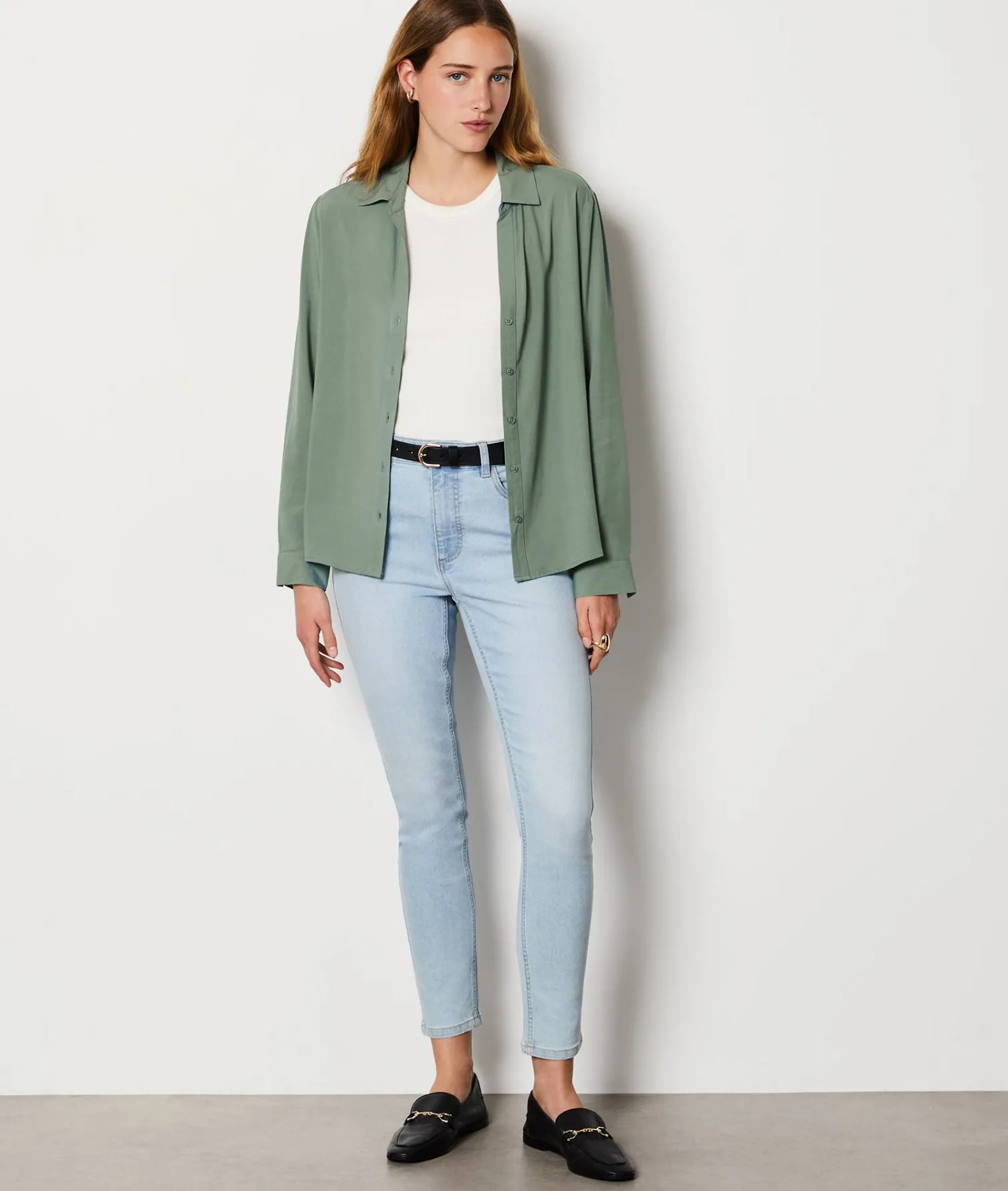 Etam Long-sleeved shirt KHAKI Store