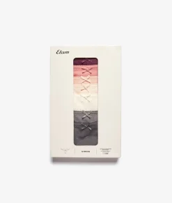 Etam Lot de 7 brésiliens en coton MULTICOLORE New