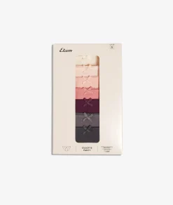 Etam Lot de 7 culottes en coton MULTICOLORE Sale