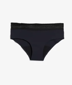 Etam Medium Flow - Organic Cotton Period Boyshort BLACK Best Sale