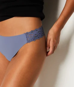 Etam Microfiber and Lace Brief DENIMJEANS Cheap