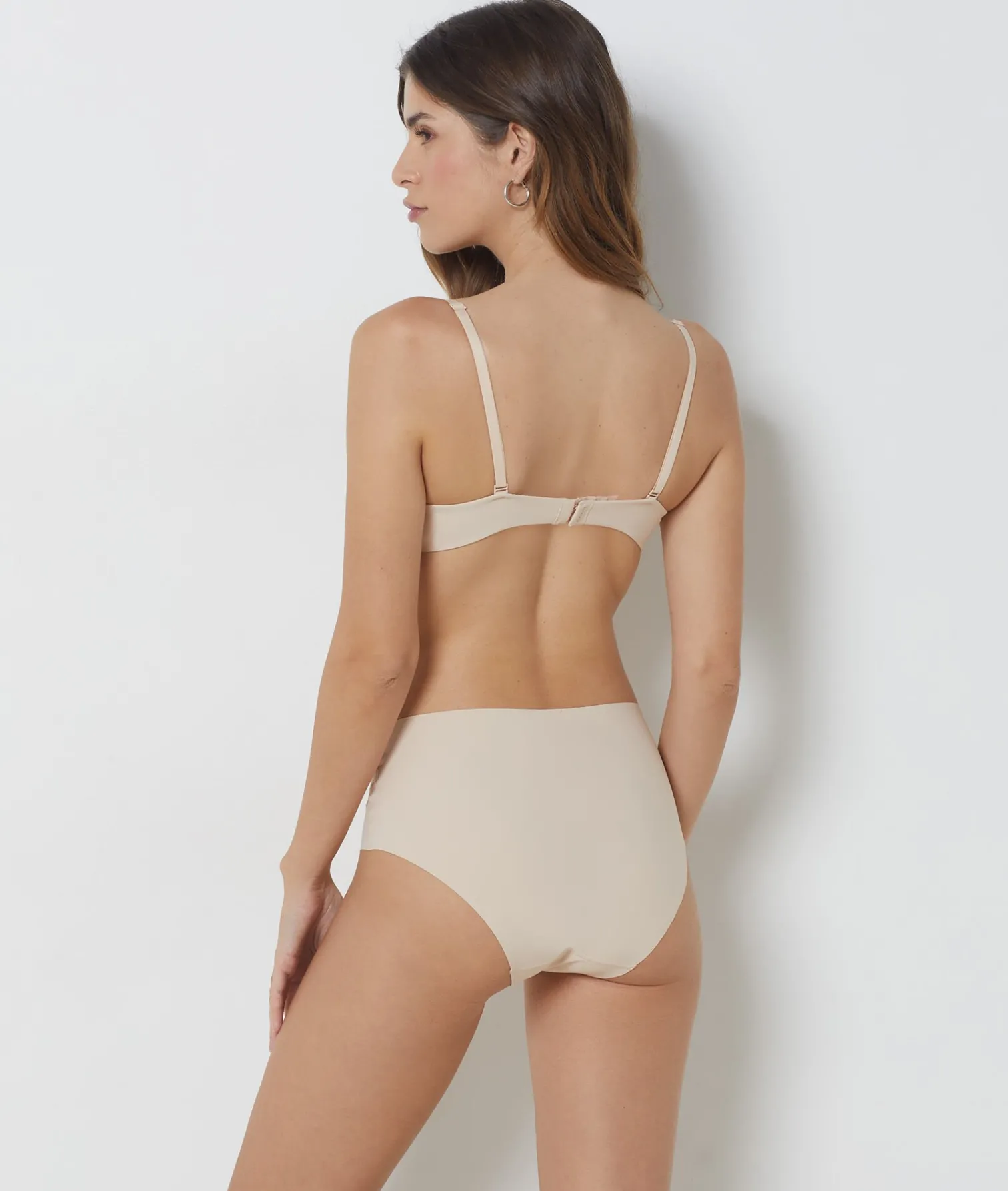 Etam Microfiber Balconette Bra LINEN Cheap