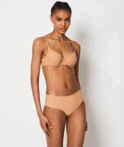 Etam Microfiber Balconette Bra HENNE Clearance