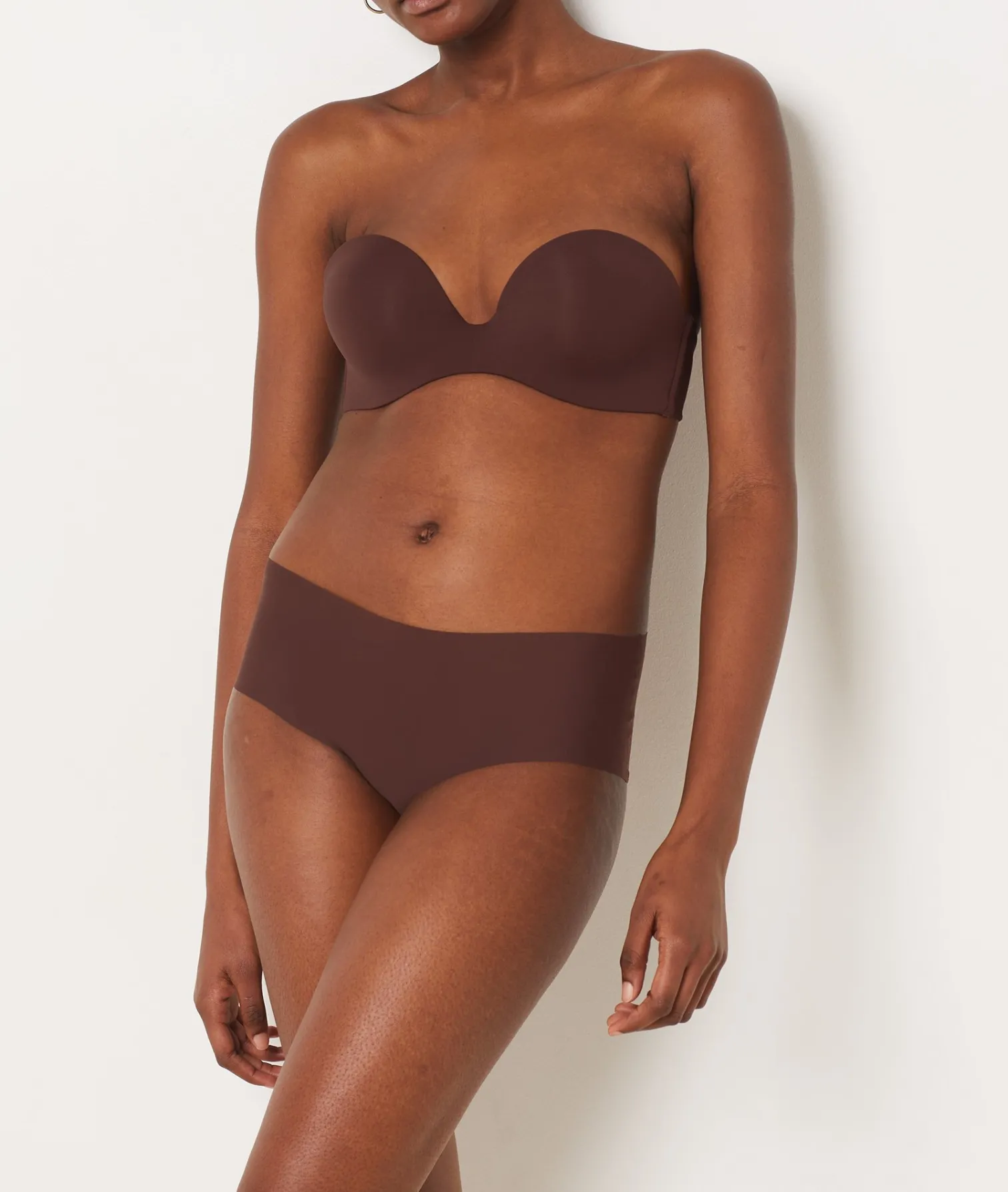 Etam Microfiber Boyshorts CHOCOLAT Flash Sale